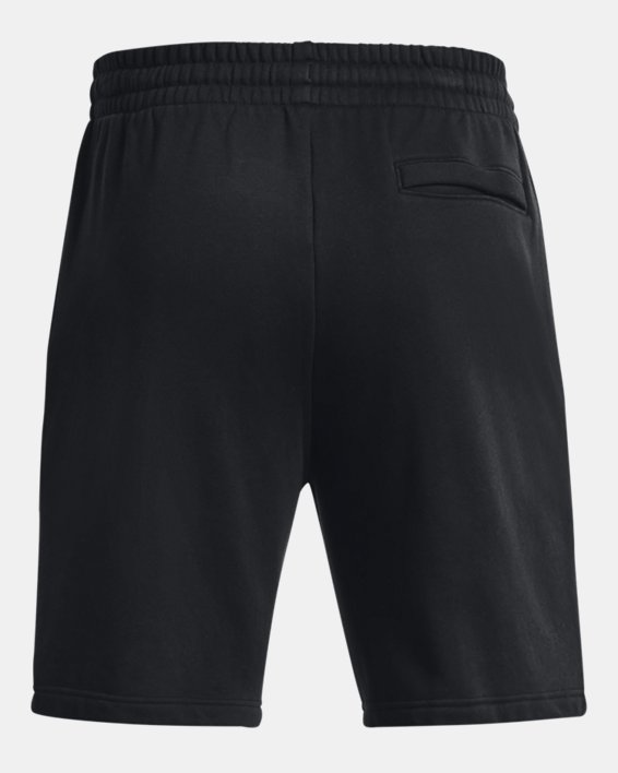 Men's UA Rival Fleece Shorts in Black image number 5
